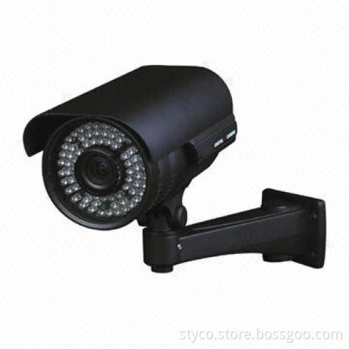 Weatherproof IR Camera with OSD Menu, 70 Meter IR Night Distance, CDS, IR LED Light Control Design